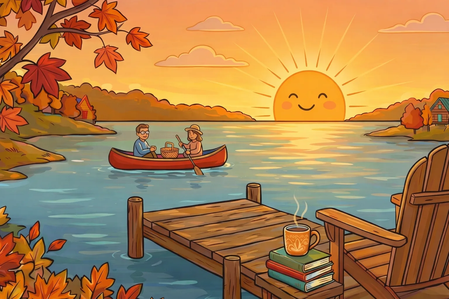 Lake scene